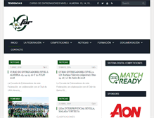 Tablet Screenshot of farugby.com